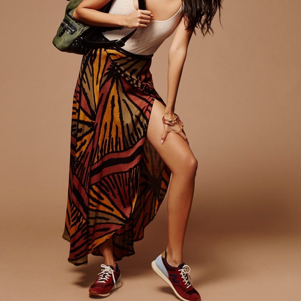 One Teaspoon / Free People Le Tigre Wrap Skirt- XS
